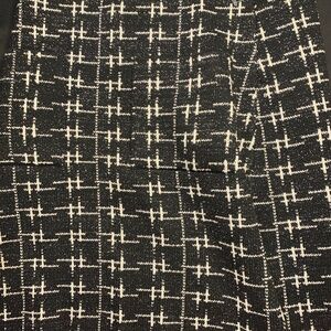 100% Authentic ZARA Metallic Thread Knit Skirt Size: M